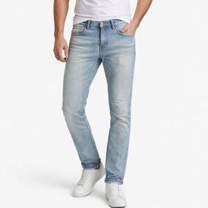 Armani Exchange J13 Slim Fit Light Wash Jeans Size 29